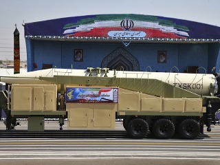 Iránska balistická raketa