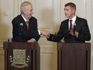 Miloš Zeman a Andrej