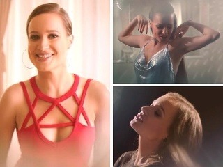 Kristína naspievala pieseň Sympatie