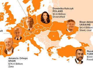 Mapa najbohatších: Pozrite si