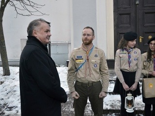 FOTO Prezident Kiska prijal
