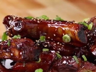 Pečené bravčové rebierka