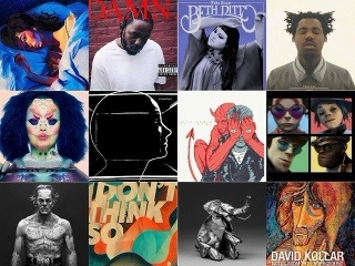 40 albumov roka 2017