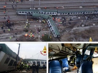 MIMORIADNA SPRÁVA Vlakové nešťastie
