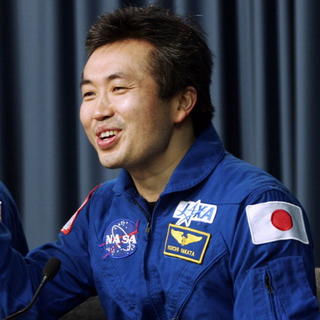 Japonského astronauta na Zemi