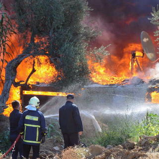 Grécko zachvátil masívny požiar