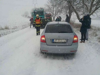 Nehoda pri Prešove: Nákladiak