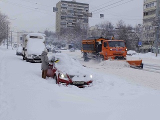 Sneženie v Moskve