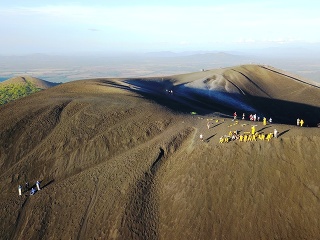 Viktor Baláž yvskúšal volcano