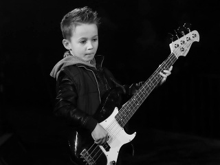 Sedemročný slovenský talent Áron