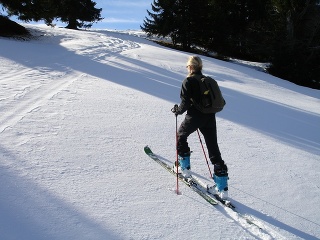 Slovinský lyžiar v Rakúsku