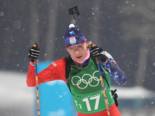 Anastasia Kuzminová v štafete