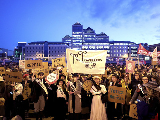Protest v Dubline