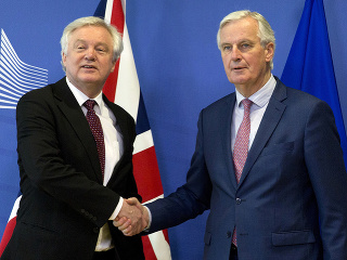 Michel Barnier a David