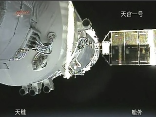 Pád čínskej kozmickej stanice