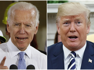 Joe Biden a Donald