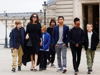 Herečka Angelina Jolie je