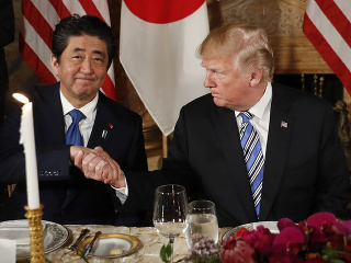 Šinzó Abe a Donald