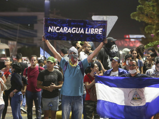 Protesty v Nikaragui 