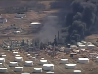 VIDEO Explózia v ropnej