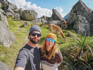 Baška a David precestovali