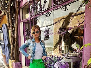 Kombinovanie farieb má Sandra