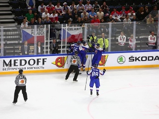 Gólová radosť po góle