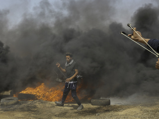 Protesty v pásme Gazy