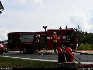 Českí hasiči zverejnili zábery