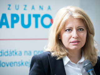Zuzana Čaputová ohlásila svoju