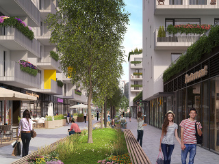 Vychutnajte si zábavno-nákupnú zónu