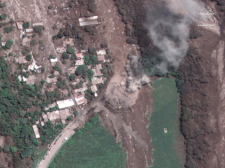 Katastrofa v Guatemale: Výbuch