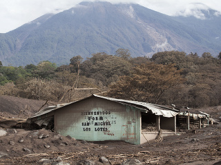 Pohroma v Guatemale na