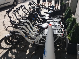 Bike sharing v Bratislave