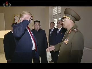 Donald Trump a severokórejský