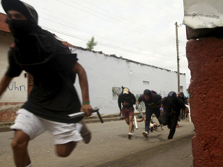 Protivládnych protestov v Nikarague.