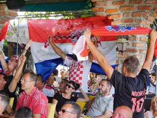 Atmosféra v Chorvátsku.