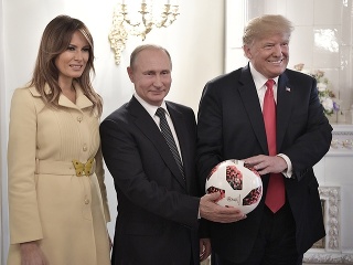 Melania Trumpová, Vladimir Putin