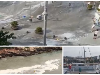 Španielsko zaplavila 1,5-metrová vlna
