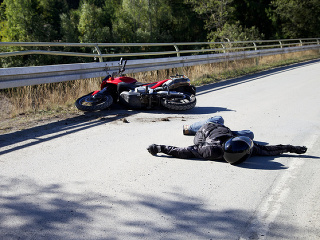 Nehoda motorkára