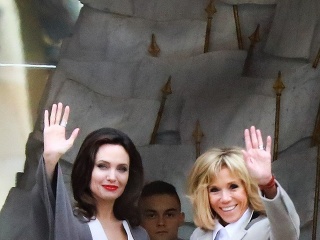 Herečka Angelina Jolie a