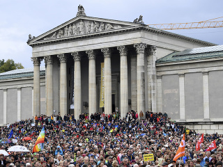Protest v Mníchove