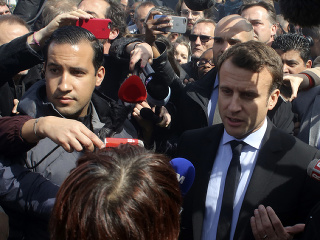 Emmanuel Macron a Alexandre