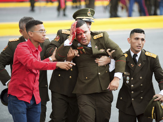 Madurov prejav údajne prerušili