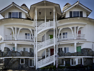 Kalifornský motel Madonna Inn