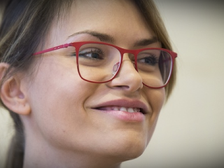 Herečka Kristína Kanátová sa