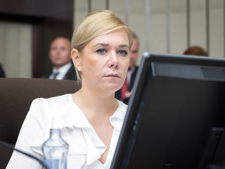 Ministerka vnútra Denisa Saková.