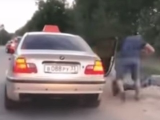 VIDEO Taxikára strašne vytočil