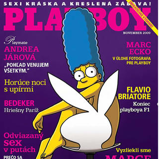 MARGE SIPMSON na obálke