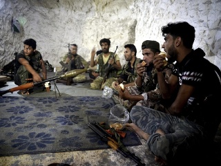 Sýrski povstalci.